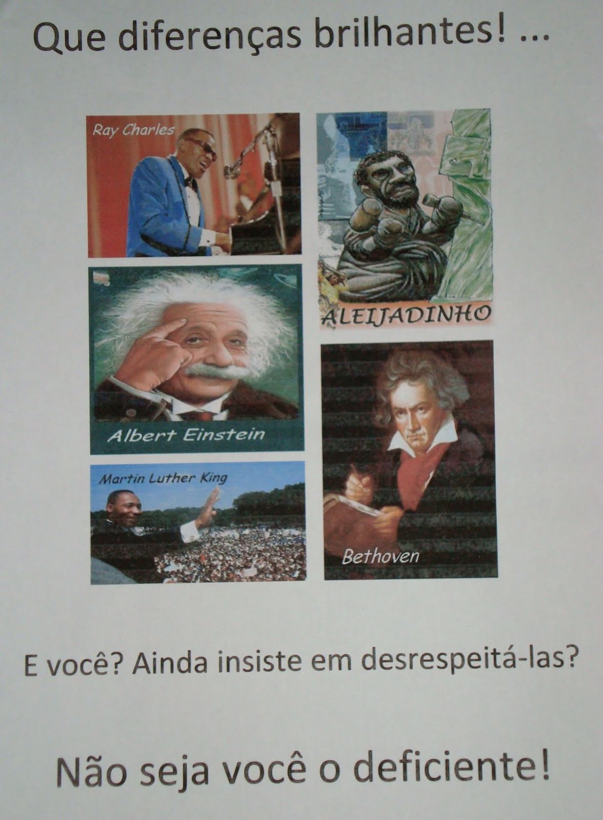 O Desafio De Conviver Com A Diferença Redação