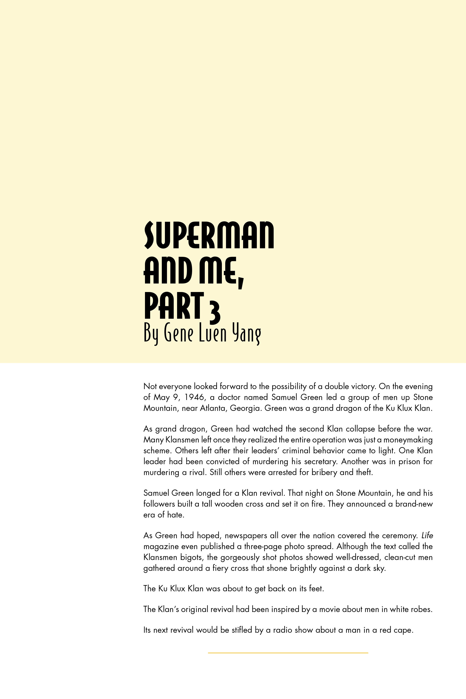 Read online Superman Smashes the Klan comic -  Issue #3 - 72