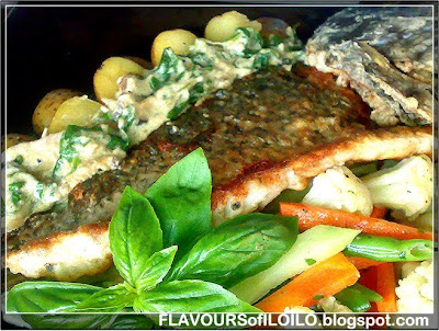 Grill Kitchen Nightmares on Flavours Of Iloilo And Beyond      Snapper Florentine From Bourbon