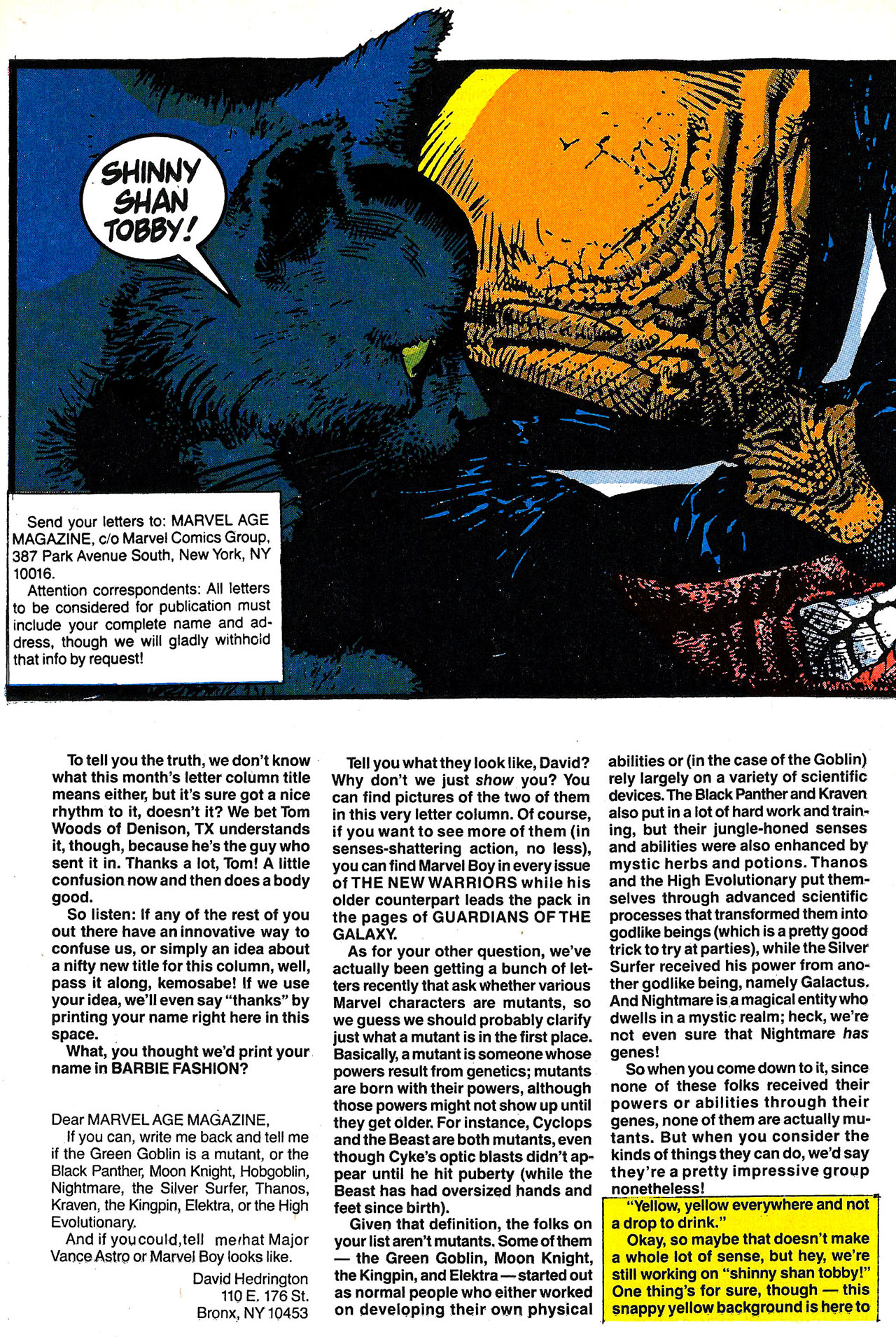 Read online Marvel Age comic -  Issue #109 - 32