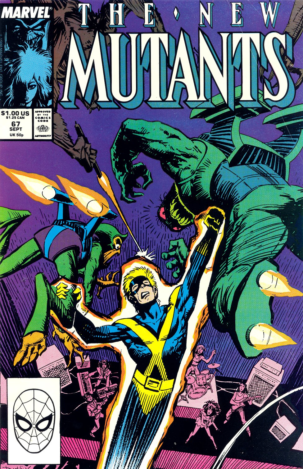 The New Mutants Issue #67 #74 - English 1