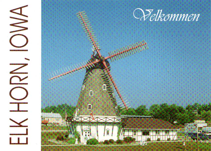 Treasure or Junk? PostcardWelkommen, Elk Horn, Iowa