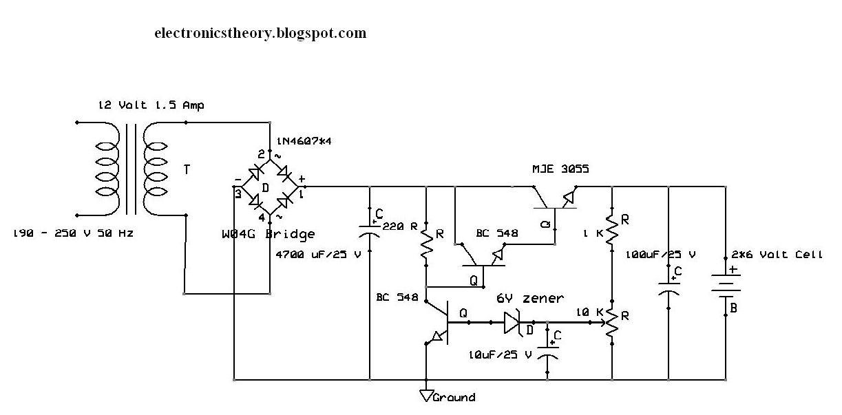 Constant Voltage Battery Charger ~ E Book Share