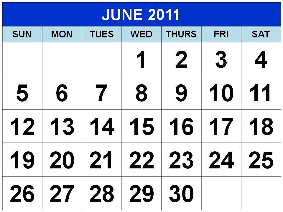 june 2011 calendar. june 2011 calendar template.