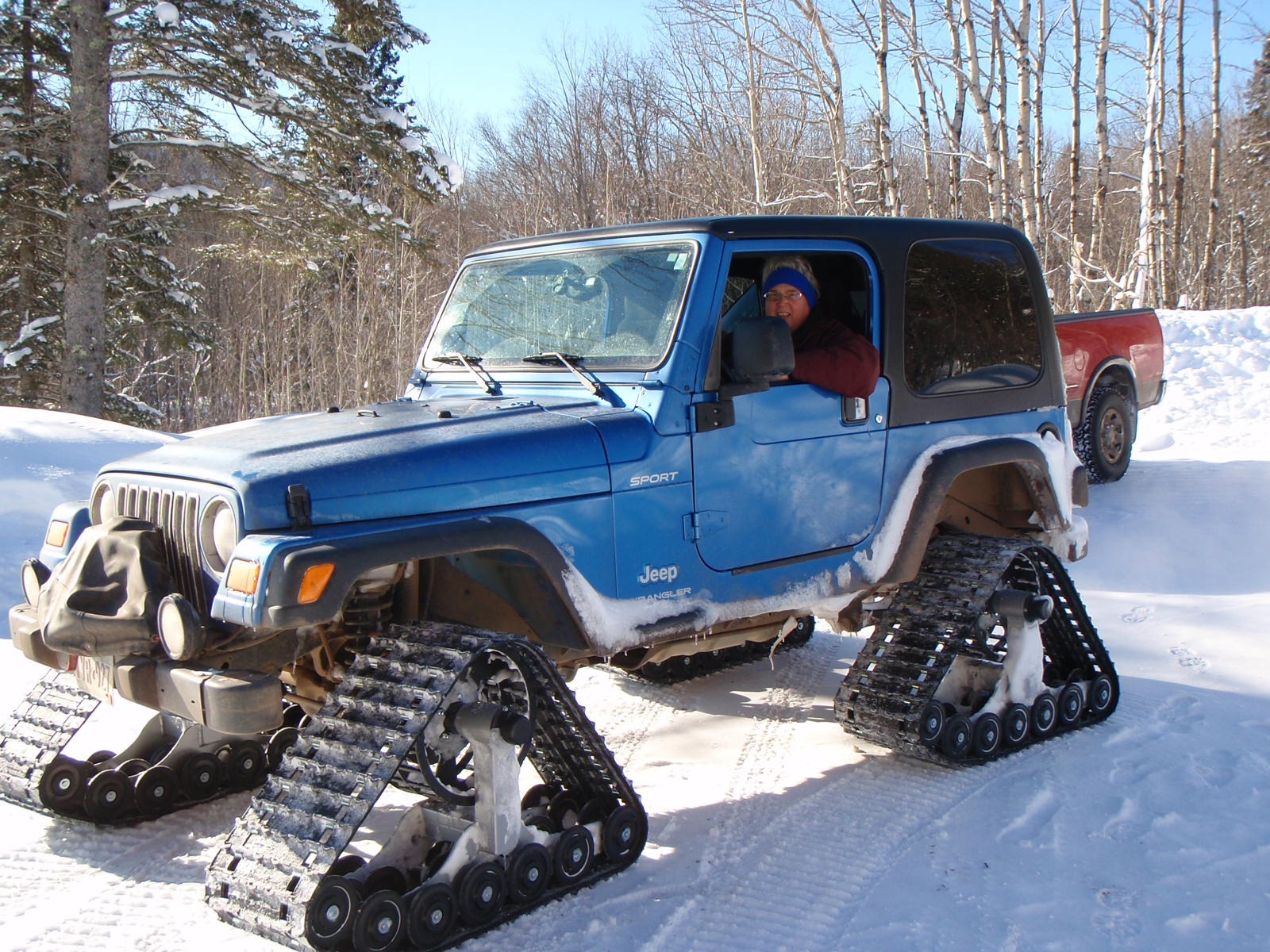 Murmur Creek Observatory: Just More Winter and a New Tracked Jeep