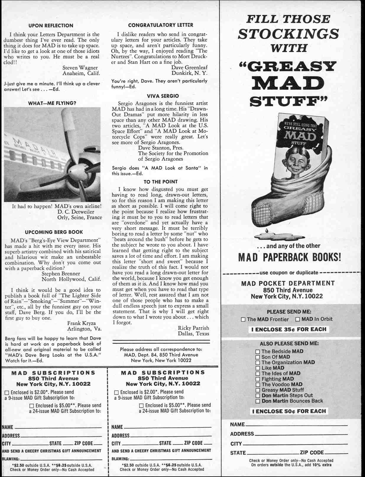 Read online MAD comic -  Issue #84 - 5