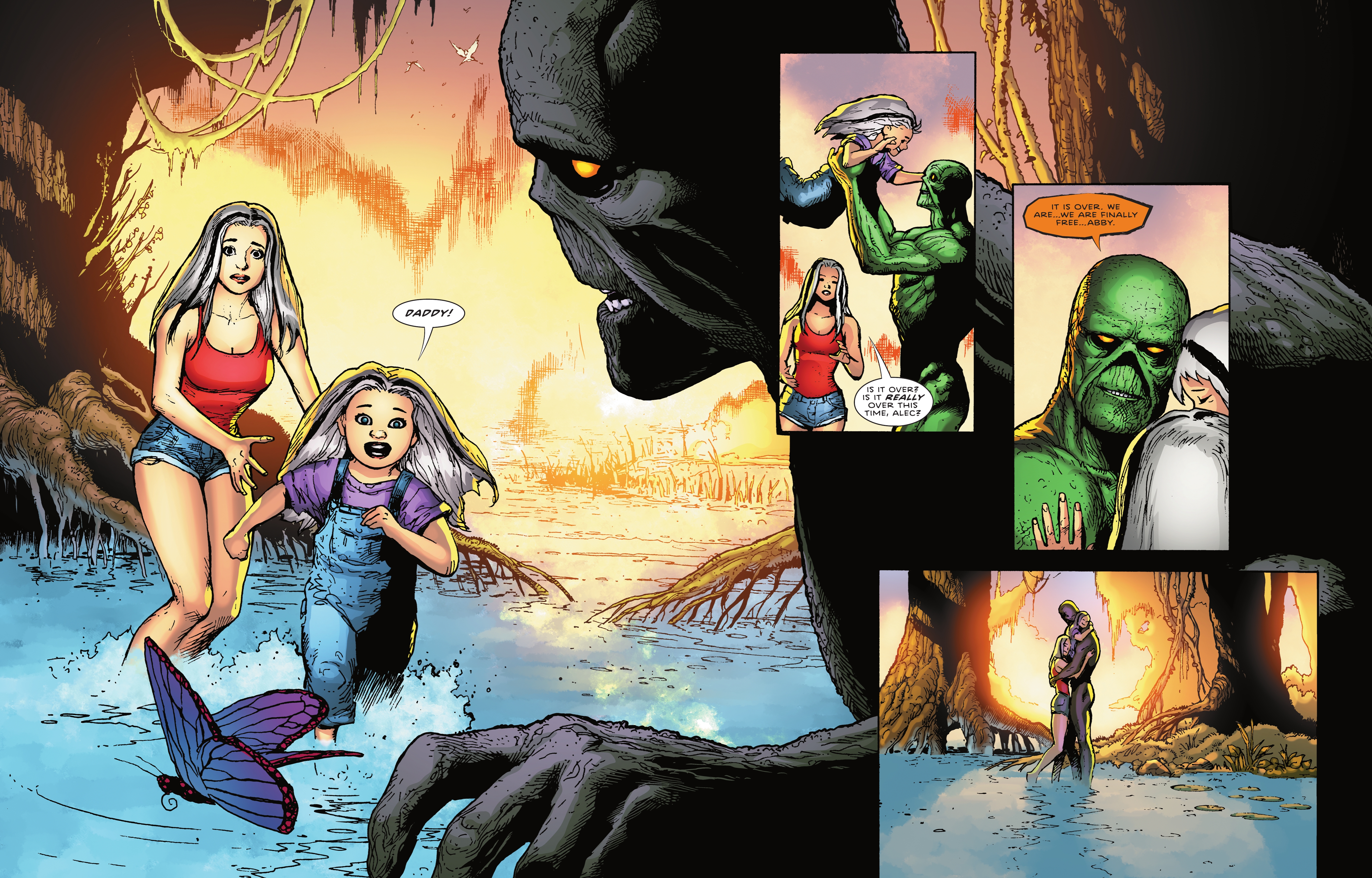 Read online Swamp Thing: Green Hell comic -  Issue #3 - 42