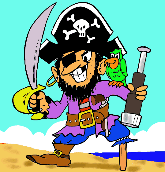 Пират 1 без. Веселые пираты. Пират разбойник. Смешной пират. Разбойники из мультиков.
