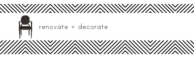 renovate + decorate