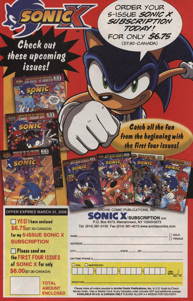 Read online Sonic X comic -  Issue #4 - 29