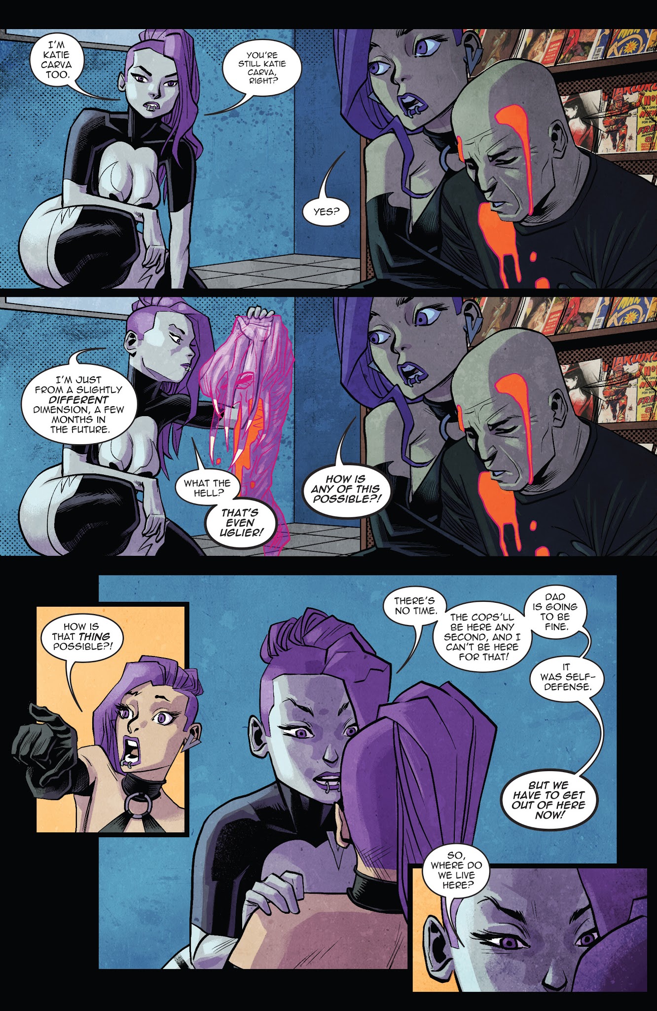 Read online Vampblade Season 3 comic -  Issue #1 - 11
