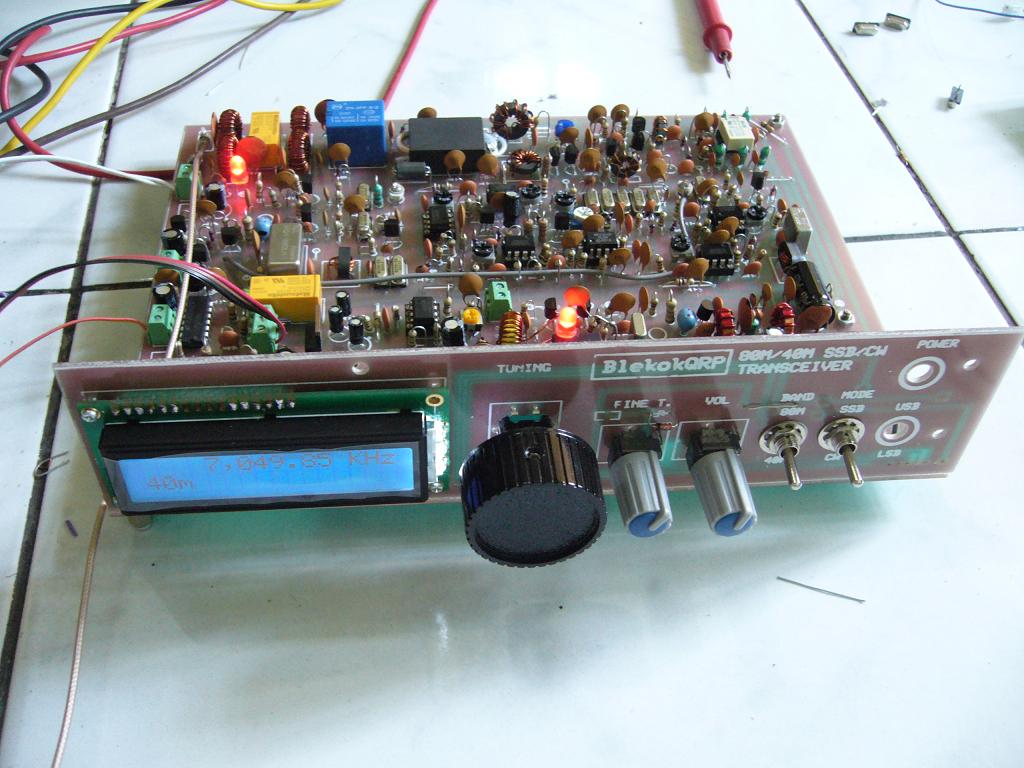 BLEKOK QRP by YD1JJJ BLKSC8040 Dual Band SSB/CW Transceiver (80M/40M)