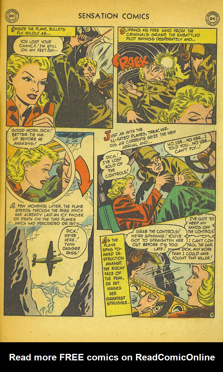 Read online Sensation (Mystery) Comics comic -  Issue #104 - 49