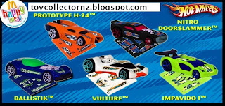 hot wheels mcdonalds 2009