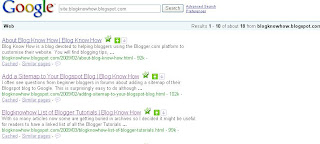 Blog Know How Search Engine Results in Google with Title Tags Tweaked