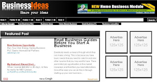 Business Ads Ready - Free Blogger Template