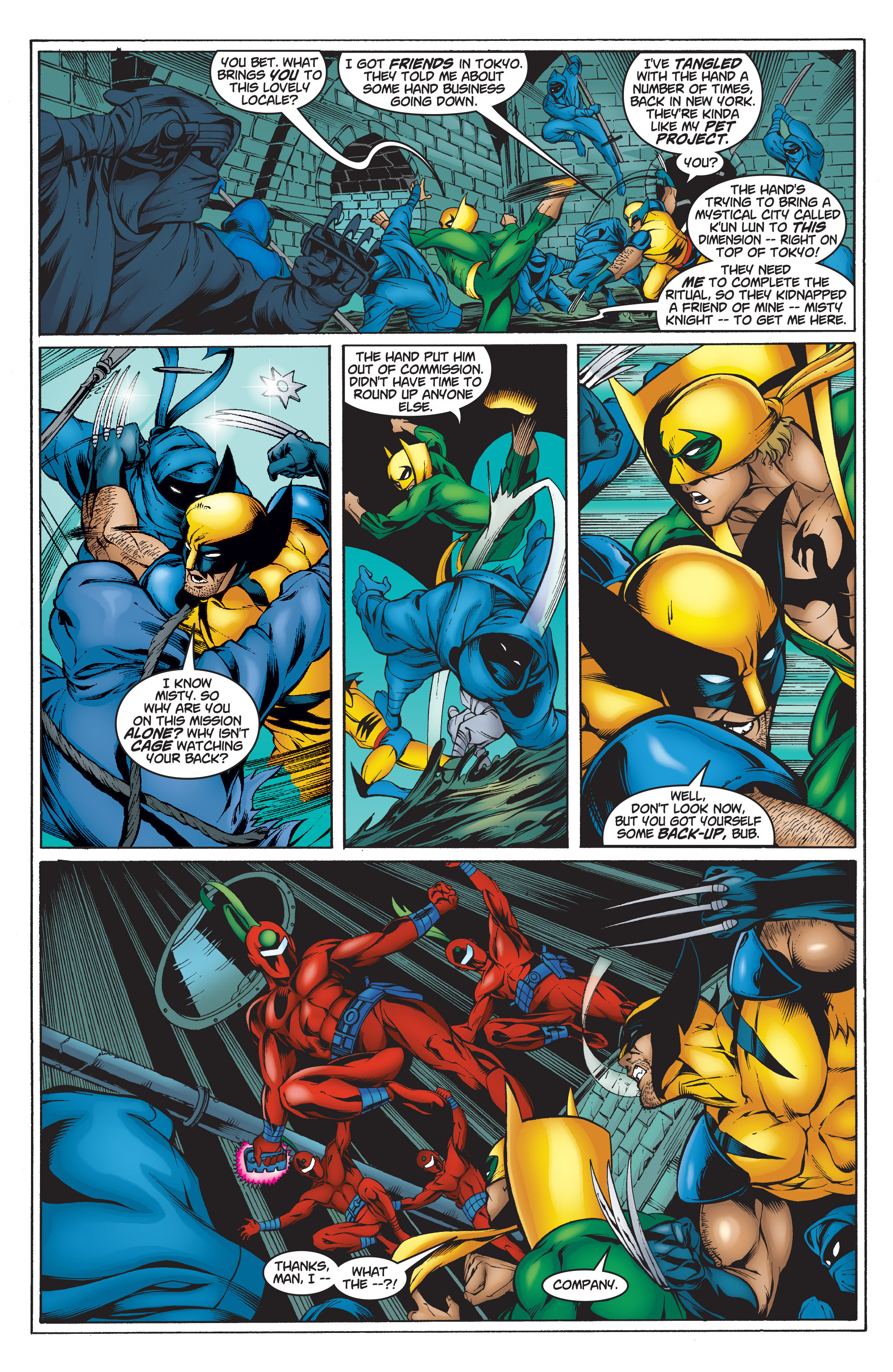 Read online Iron Fist: The Return of K'un Lun comic -  Issue # TPB - 135