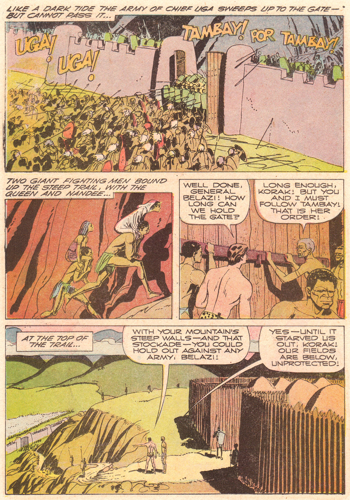 Read online Korak, Son of Tarzan (1964) comic -  Issue #40 - 22