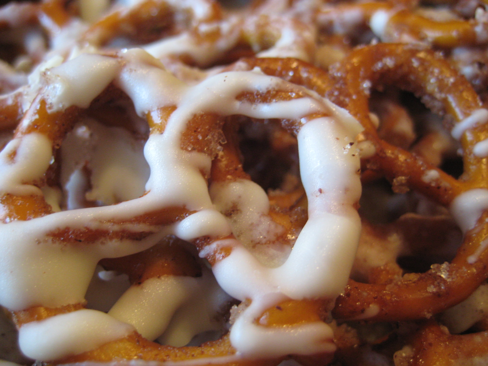 Joy in Cooking CinnamonSugar Pretzel Twists with White Chocolate Drizzle