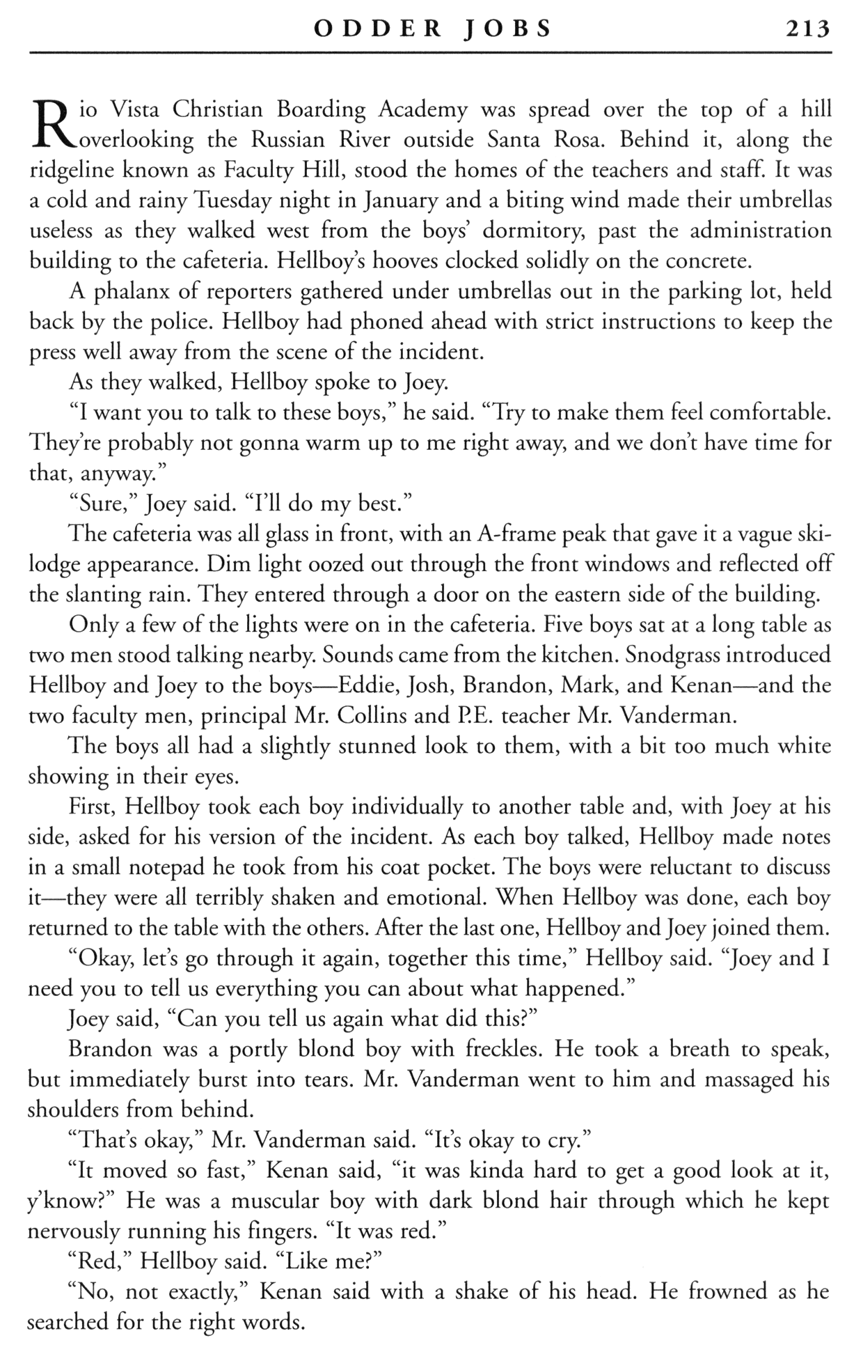 Read online Hellboy: Odder Jobs comic -  Issue # TPB (Part 3) - 13
