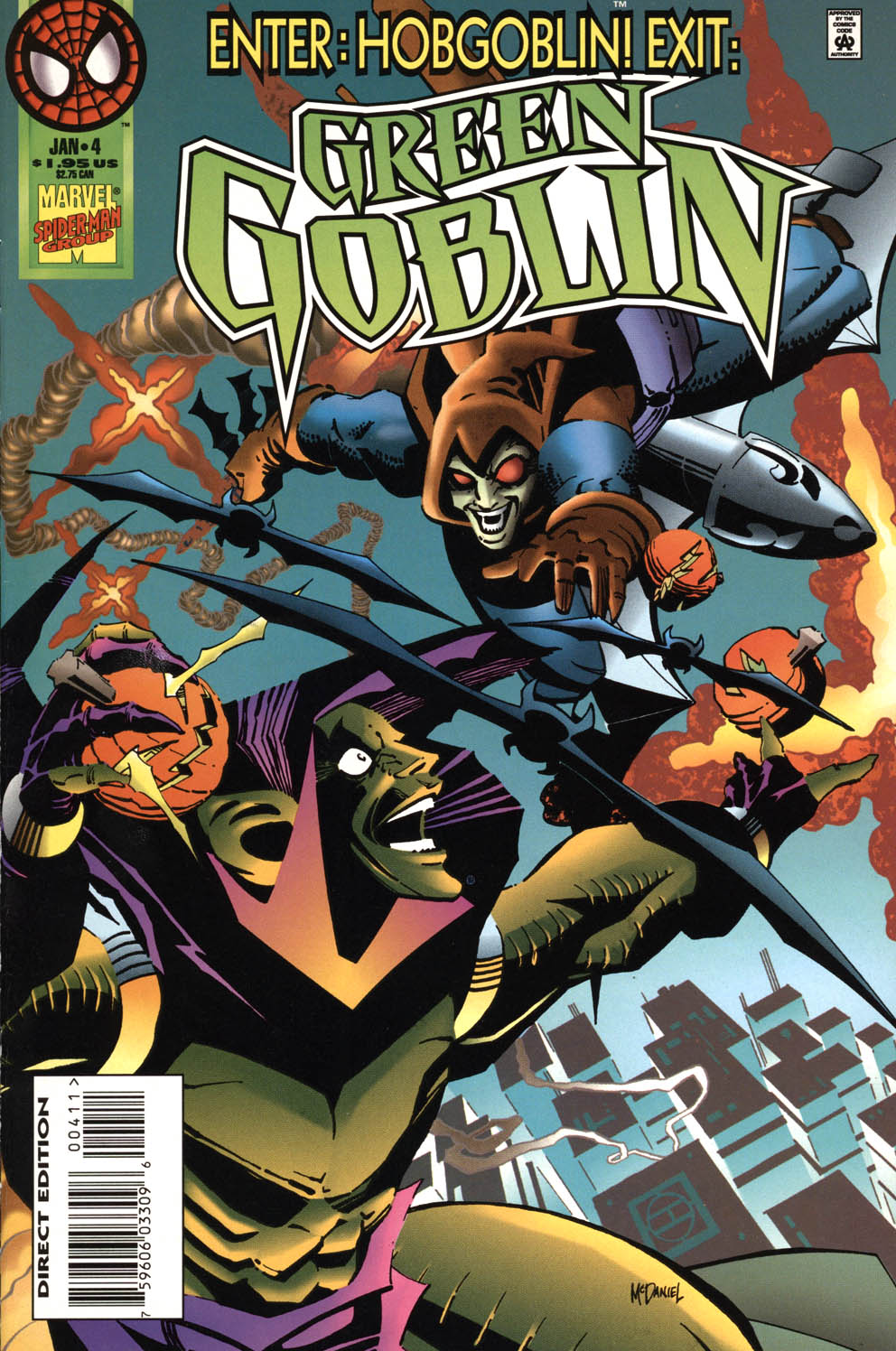 Read online Green Goblin comic -  Issue #4 - 1