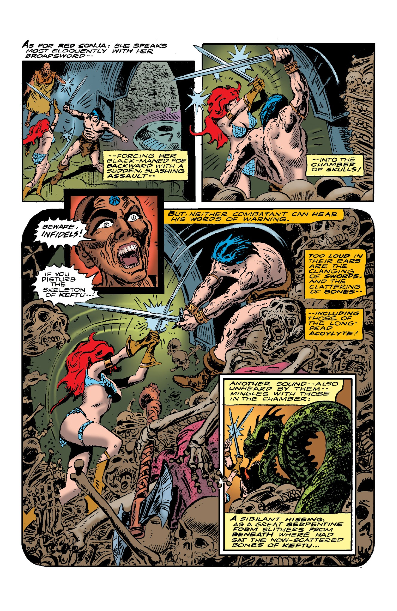 Read online The Adventures of Red Sonja comic -  Issue # TPB 1 - 127