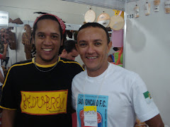 Hailton Mangabeira e Dinei do PEDUBREU na FIART 2008