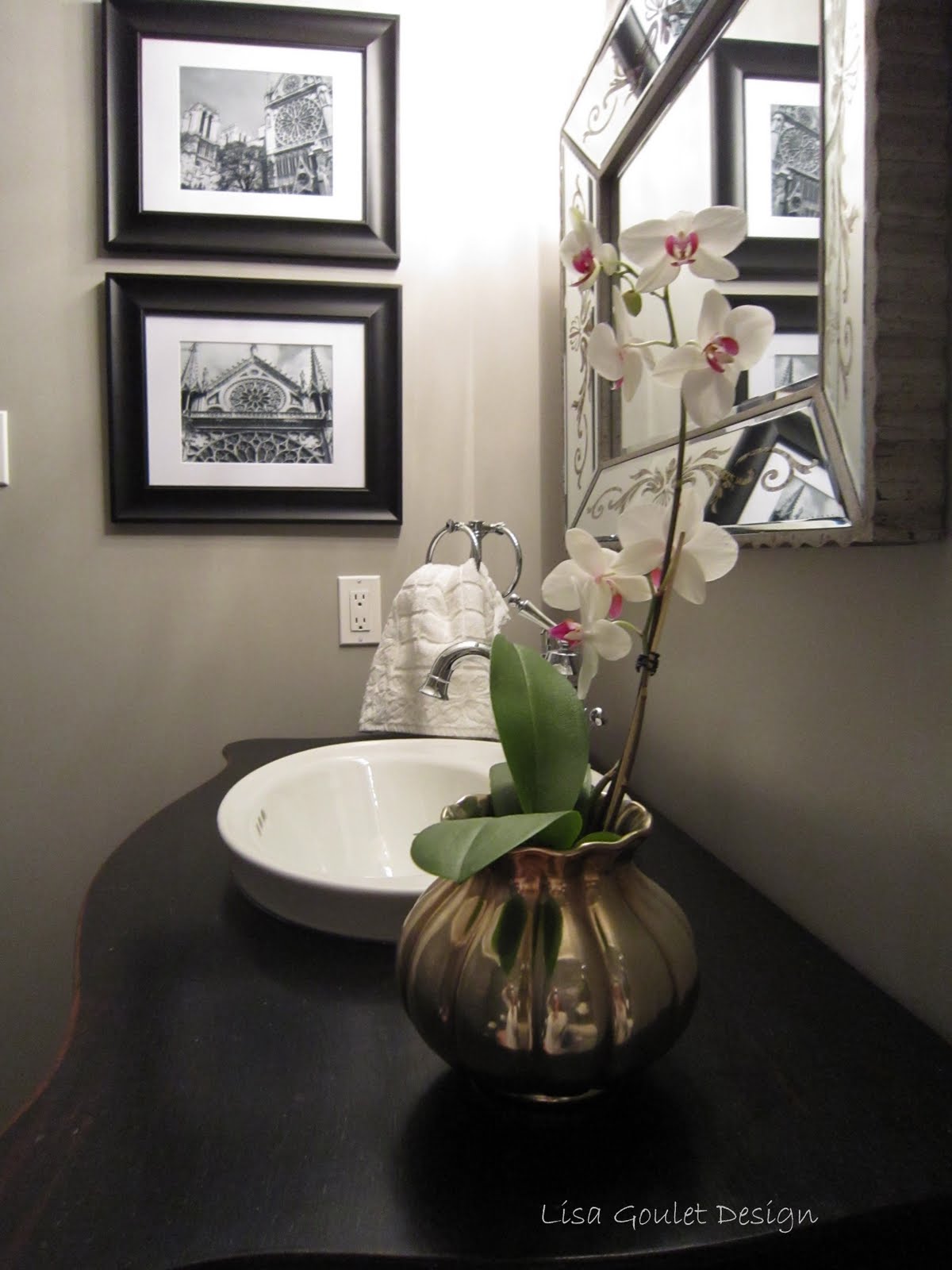 * Remodelaholic * Powder Puff; Powder Room Remodel Guest