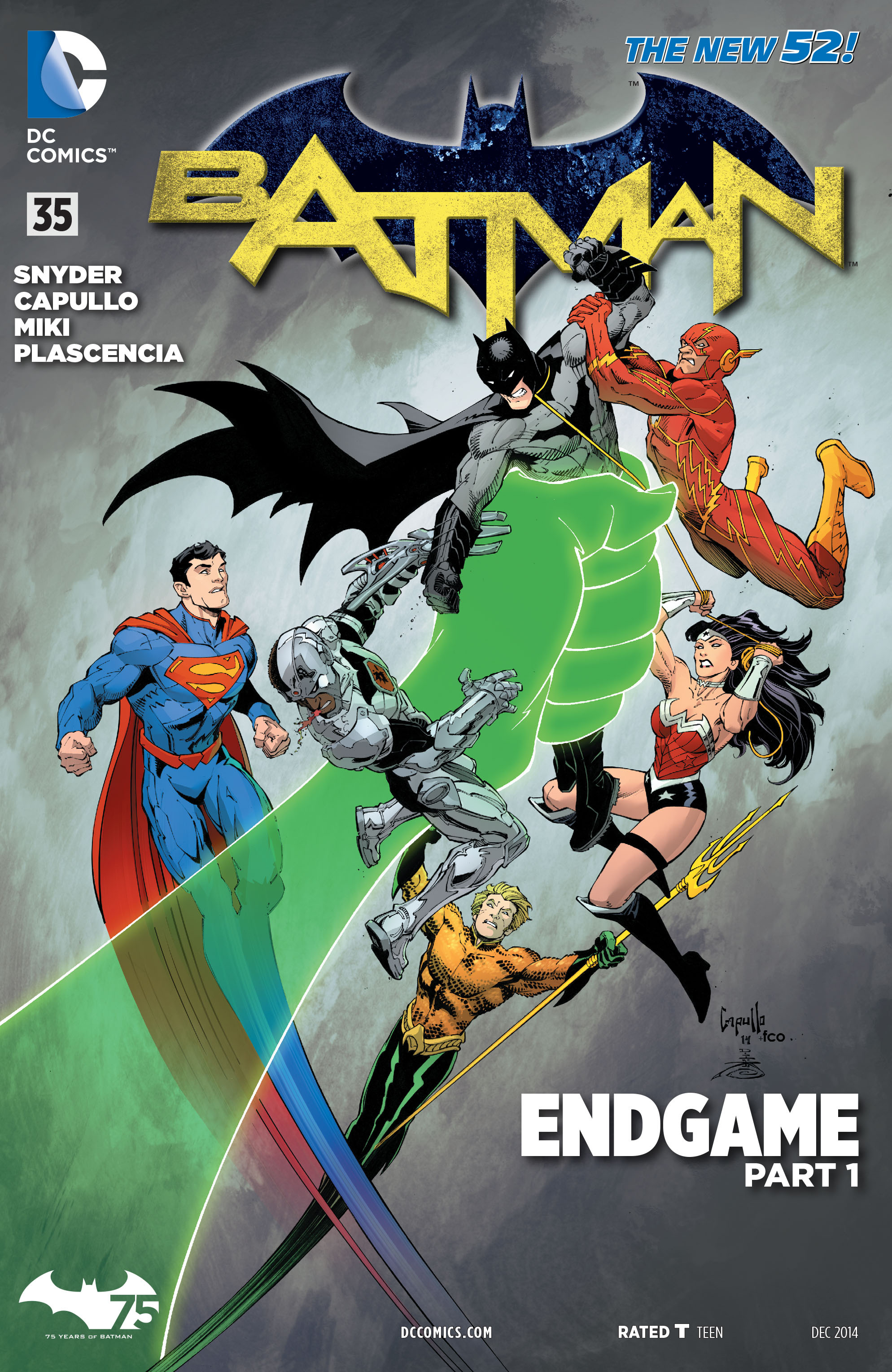 Read online Batman (2011) comic -  Issue #35 - 1