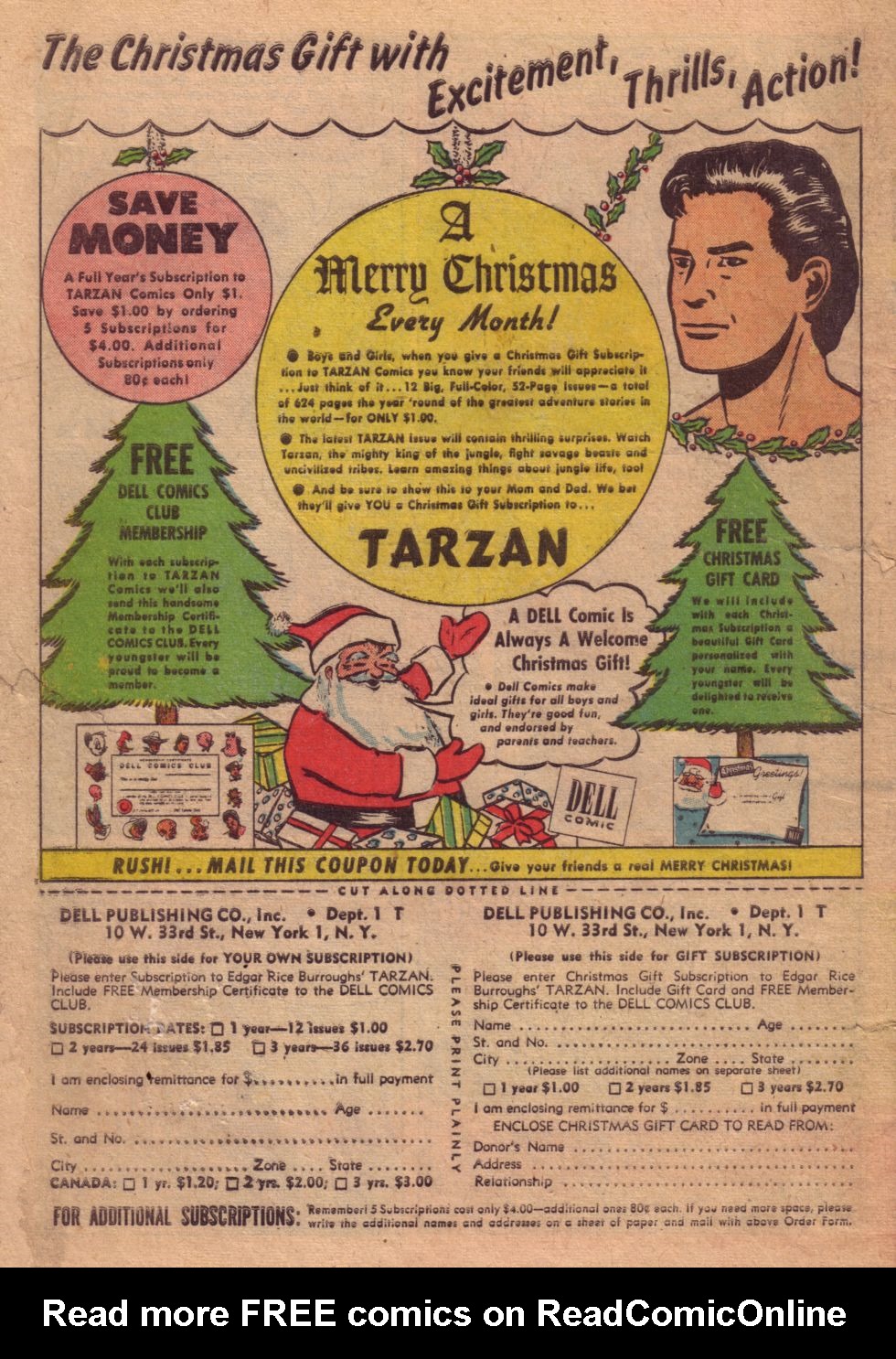 Read online Tarzan (1948) comic -  Issue #40 - 50