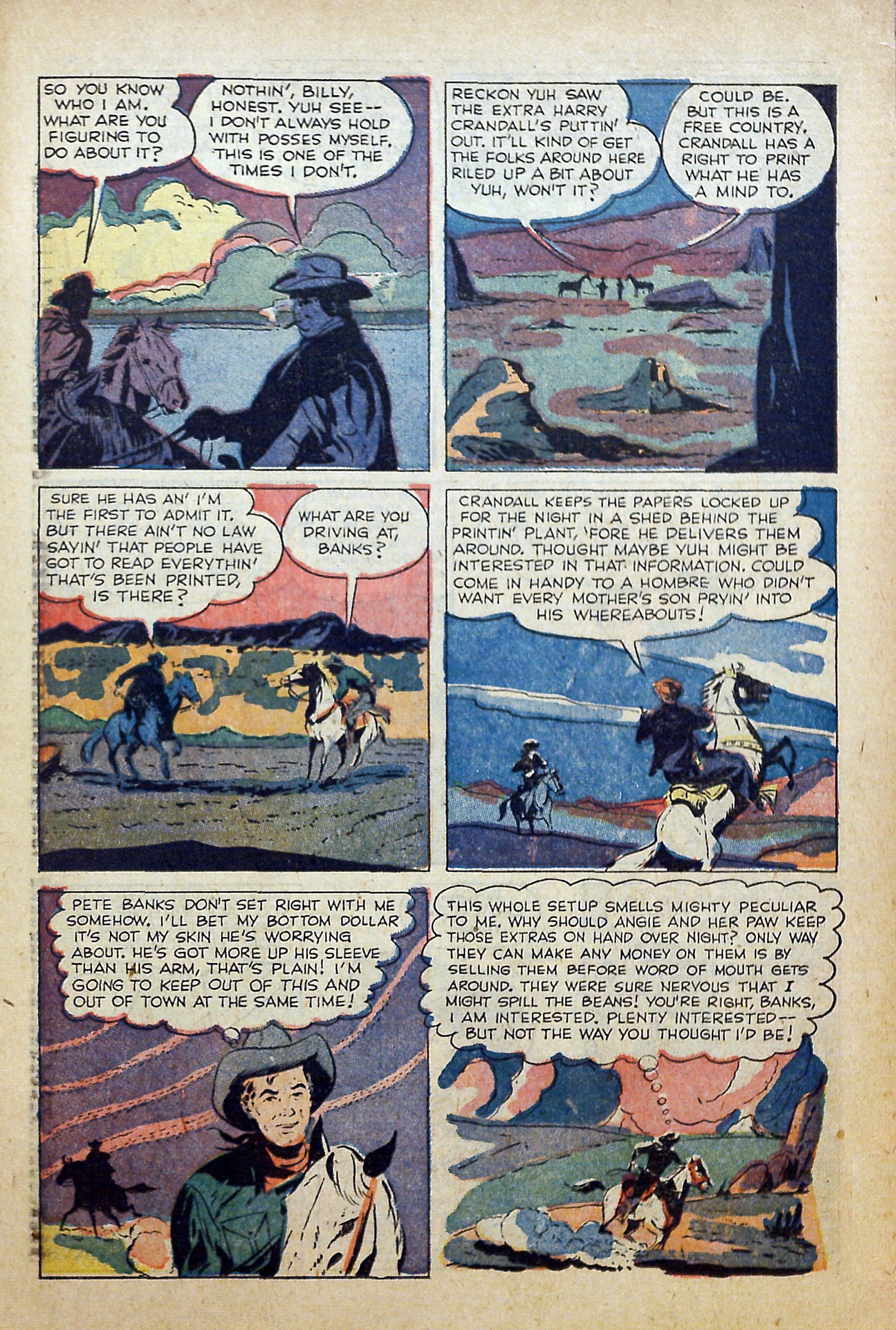 Read online Billy the Kid Adventure Magazine comic -  Issue #9 - 21