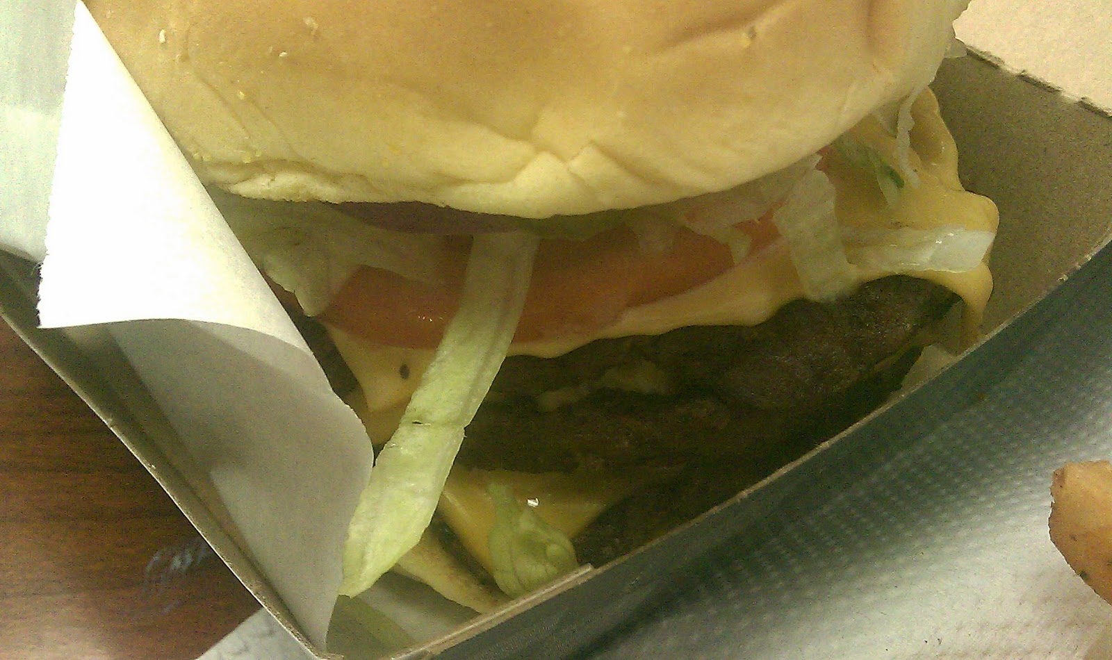 What Did I Eat Today? The Big Buford Triple = TOO MUCH FOOD!