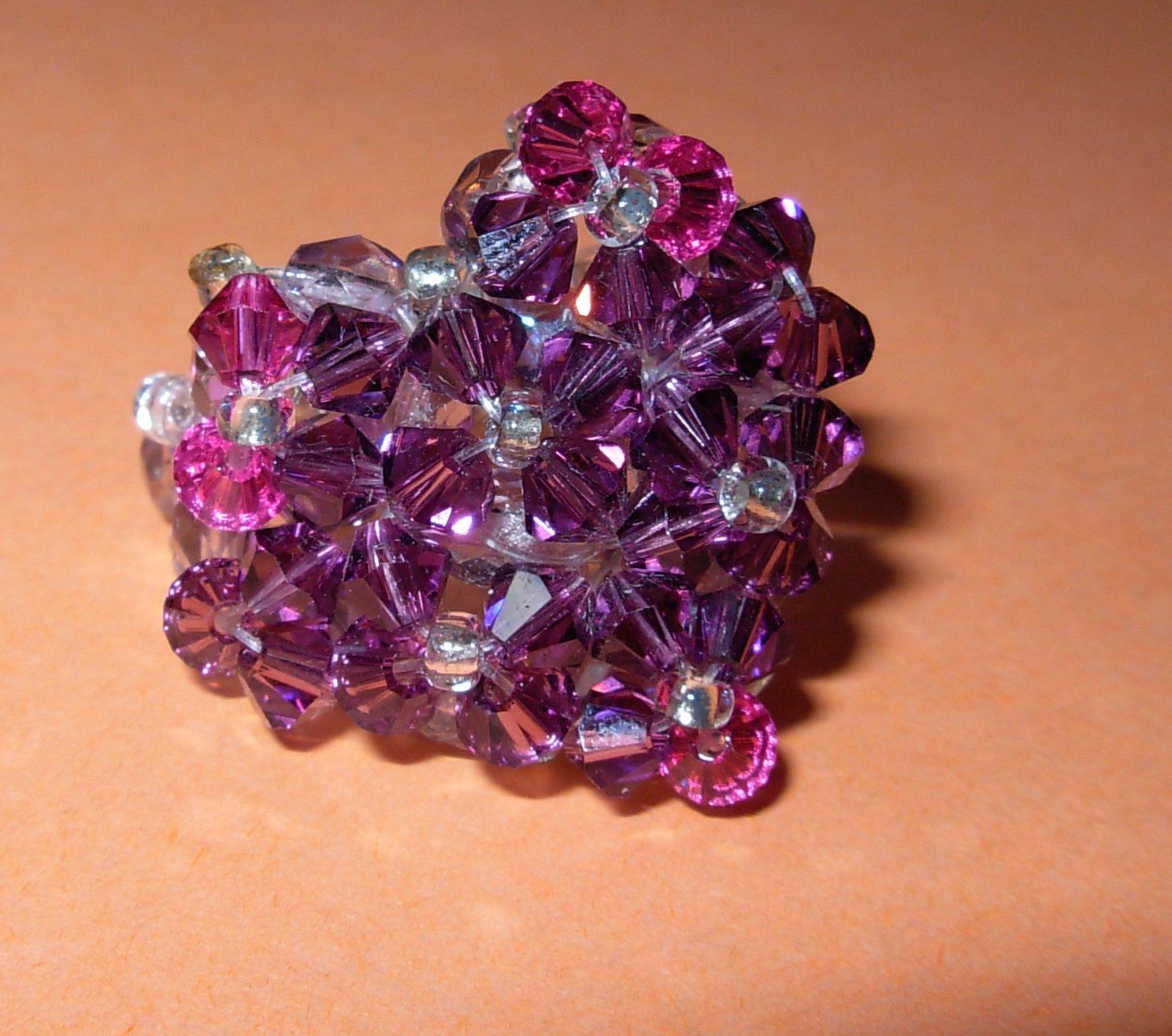 Abalorios y Cristal de Swarovski Anillos de Cristal de Swarovski Abalorios y Cristal de Swarovski Anillos de Cristal de Swarovski