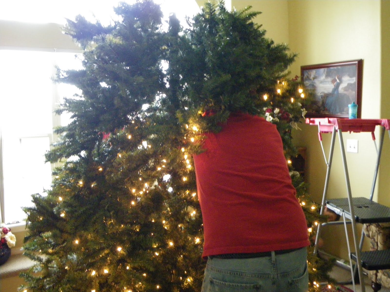 Breathe In Breathe Out Attack of the 12 Foot Christmas Tree