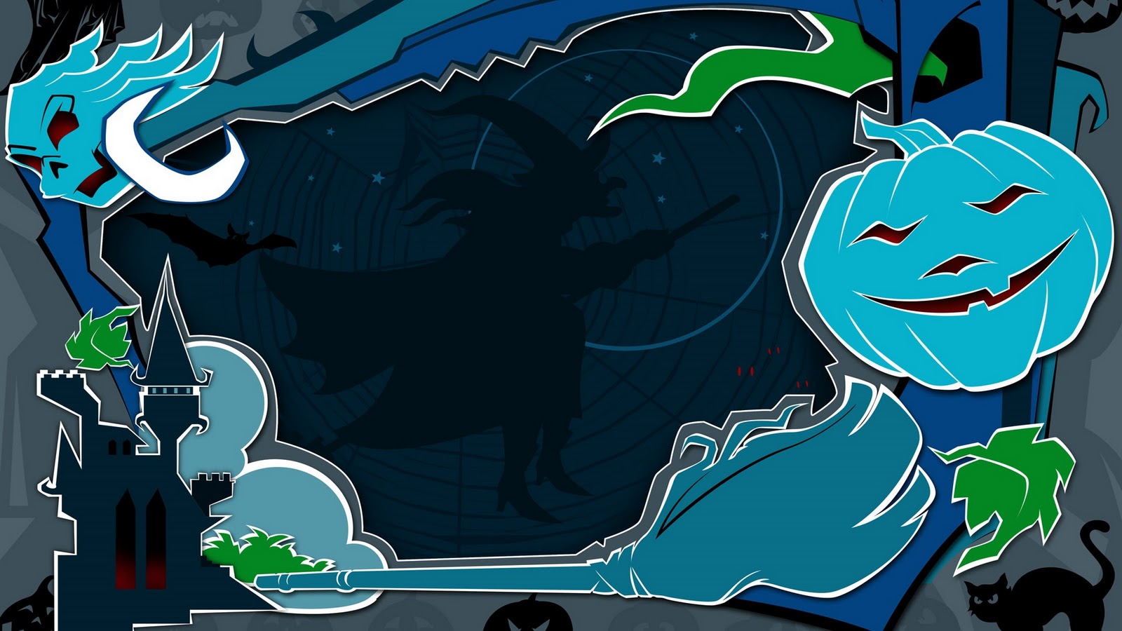 wallpapershdsize: Halloween Witche