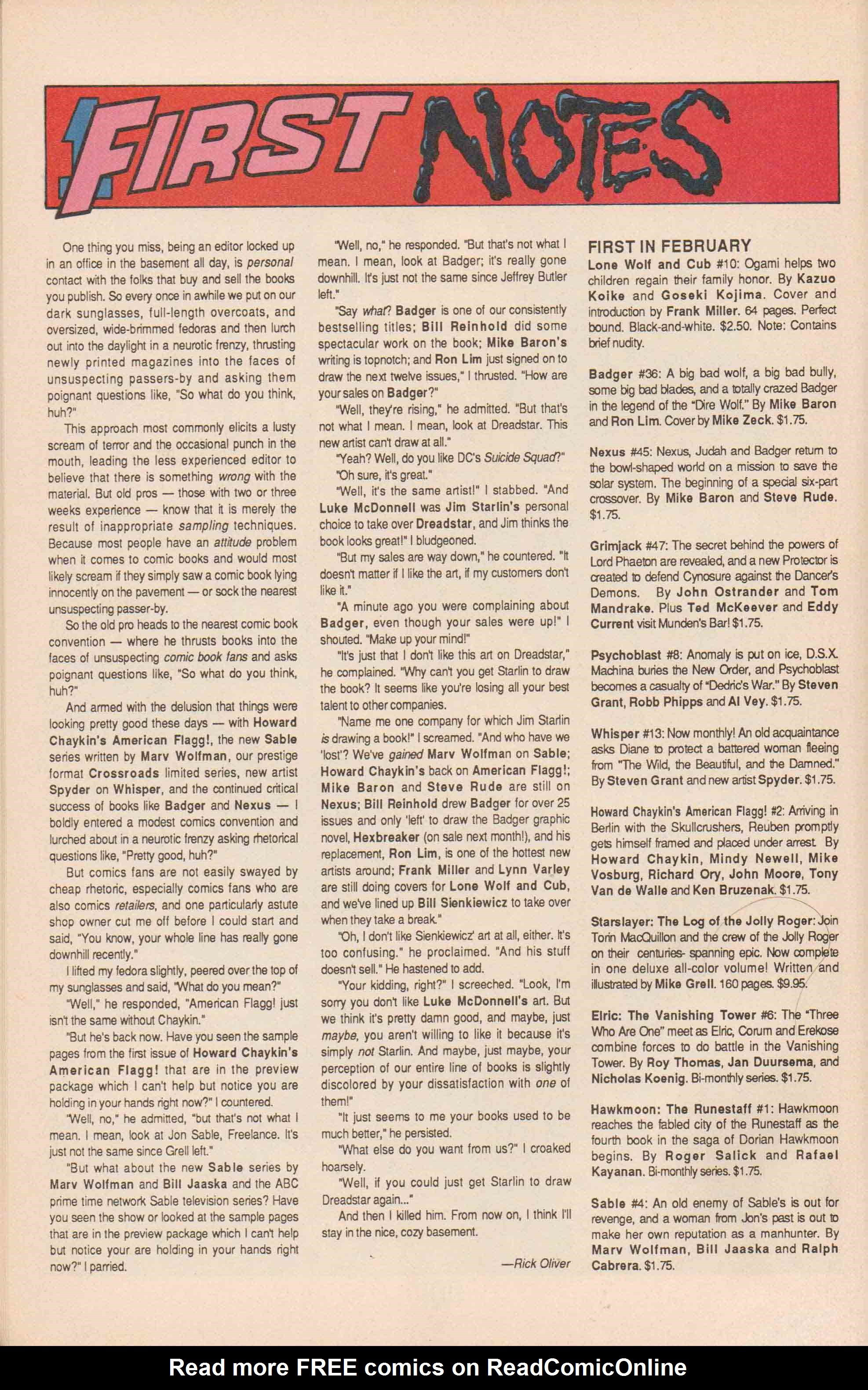 Read online The Badger comic -  Issue #36 - 14