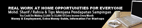 REAL WORK AT HOME OPPORTUNITIES FOR EVERYONE