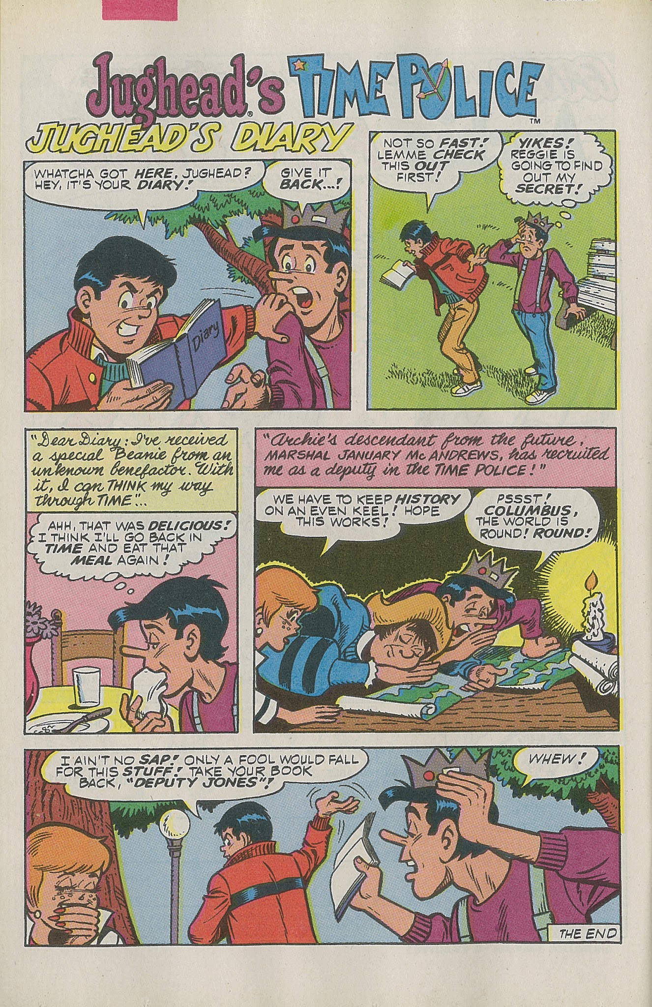 Read online Jughead's Time Police comic -  Issue #4 - 22