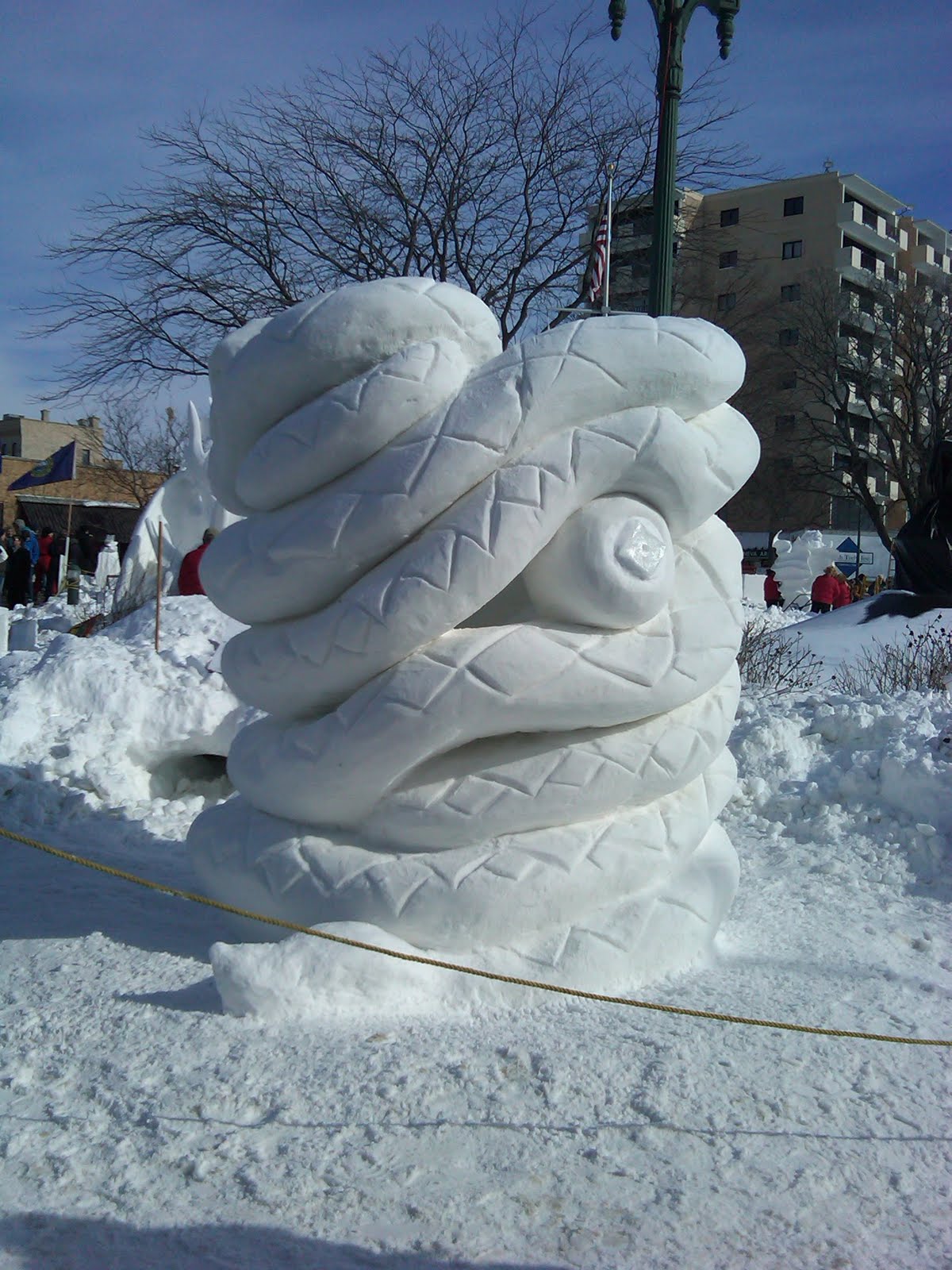 Traveling with K Ice Fishing on Lake Geneva