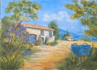 Sylvie Peinture Maison Provencale
