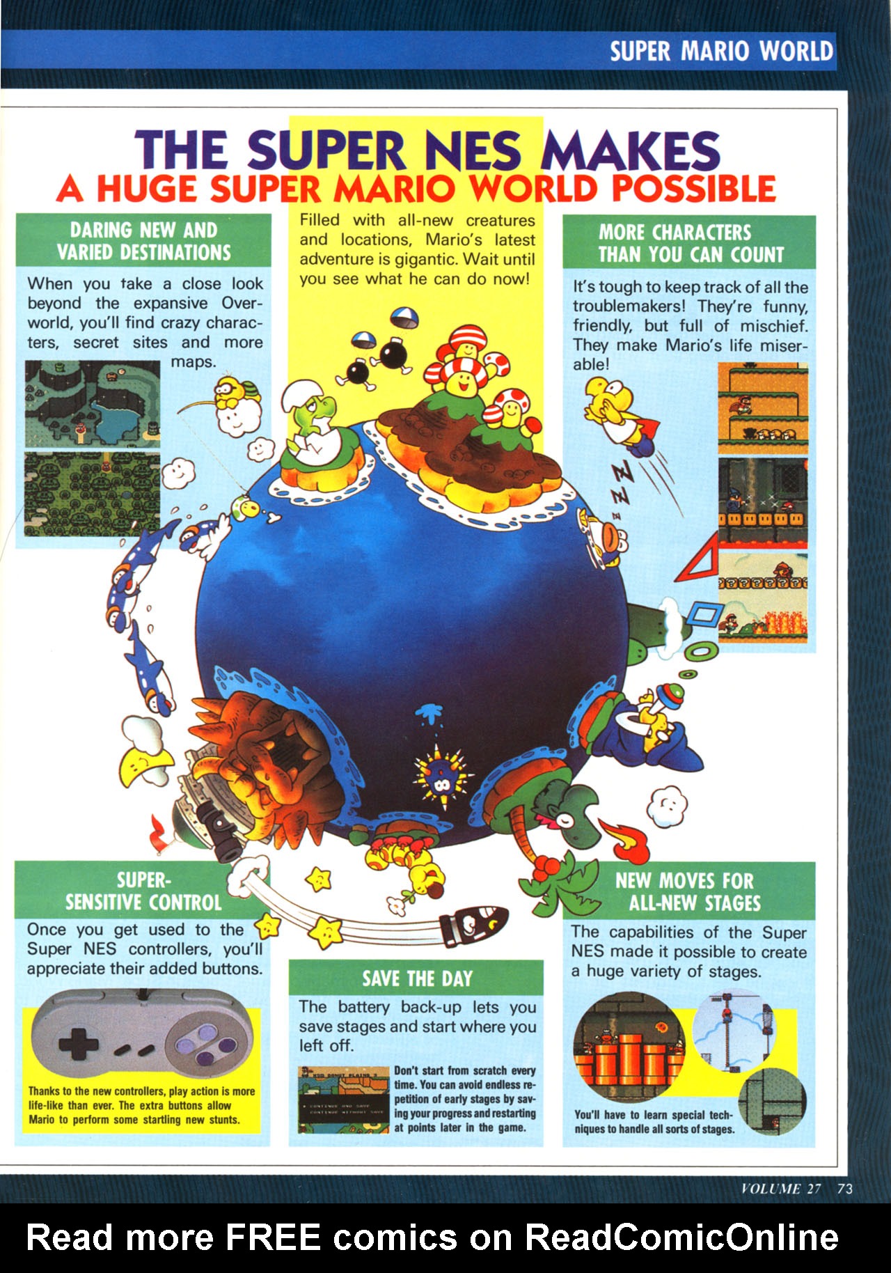 Read online Nintendo Power comic -  Issue #27 - 72