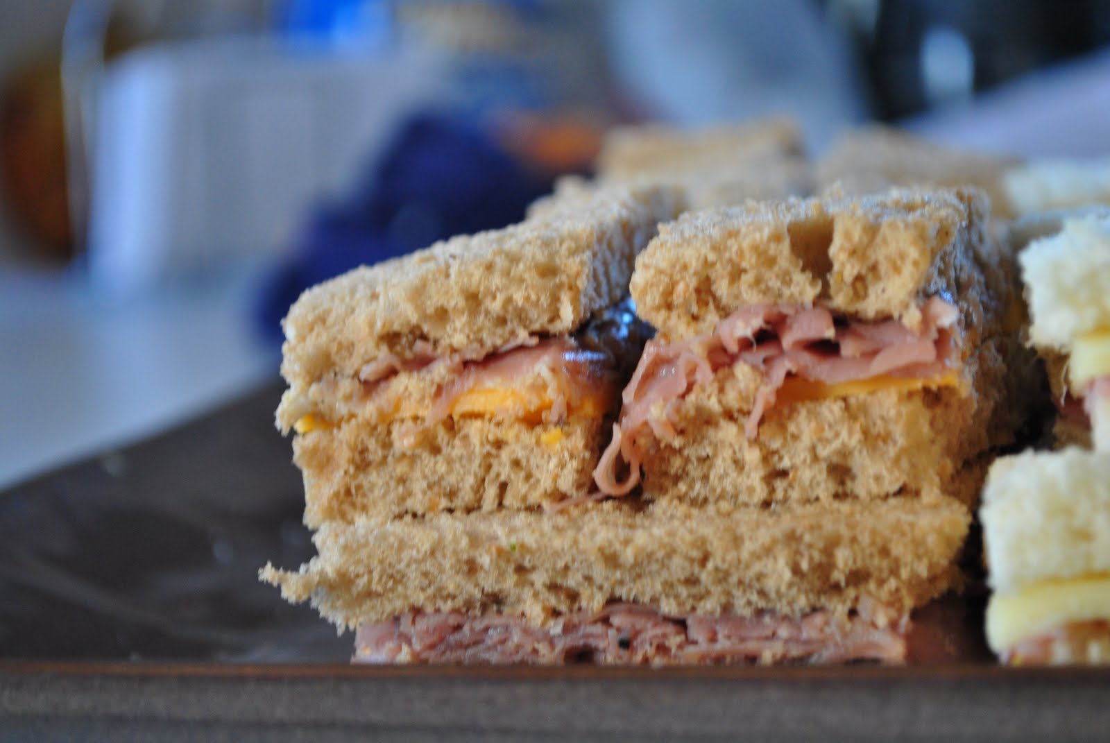 My Bitchin' Kitchen Finger Sandwiches