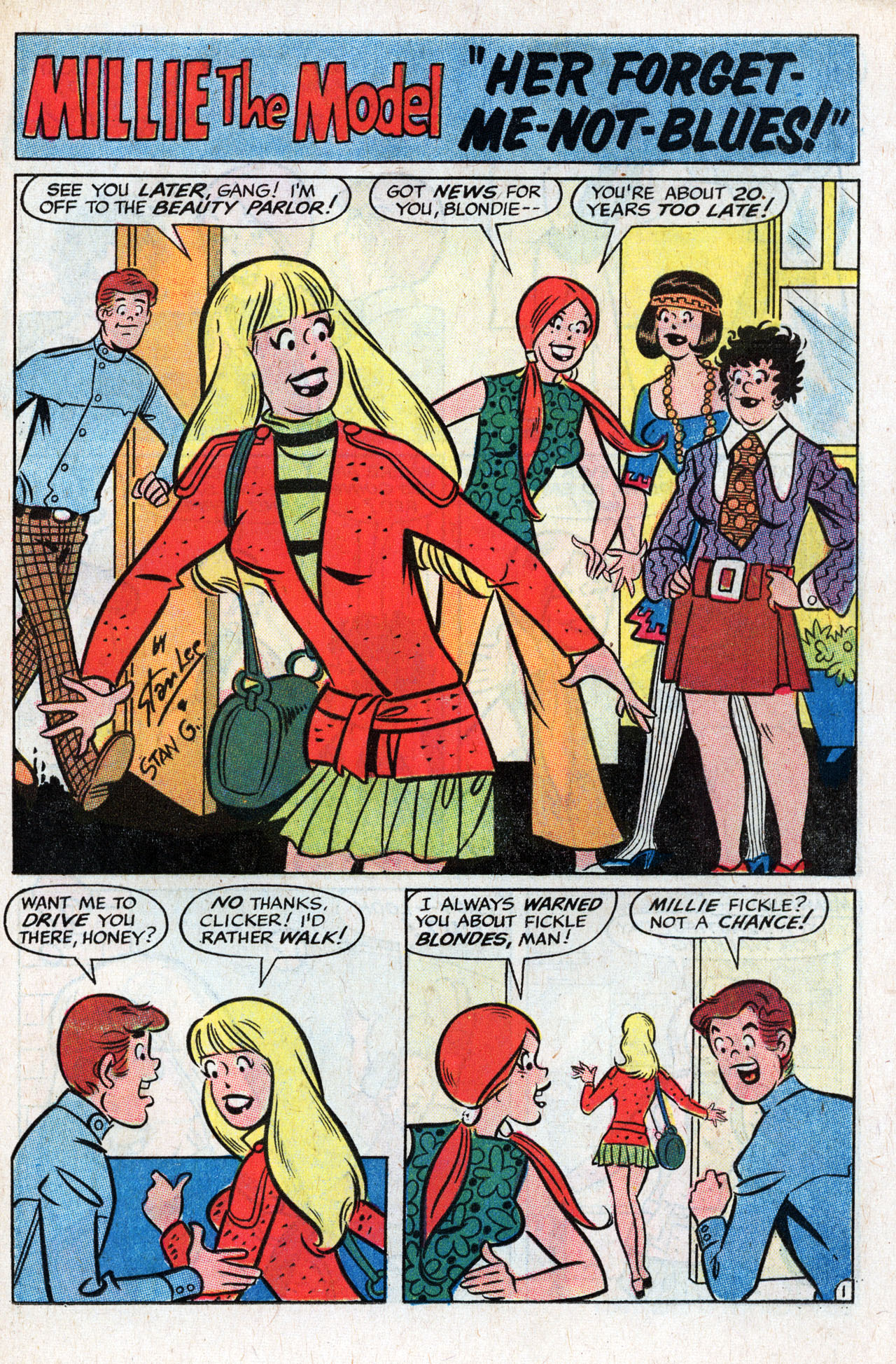 Read online Millie the Model comic -  Issue #173 - 23