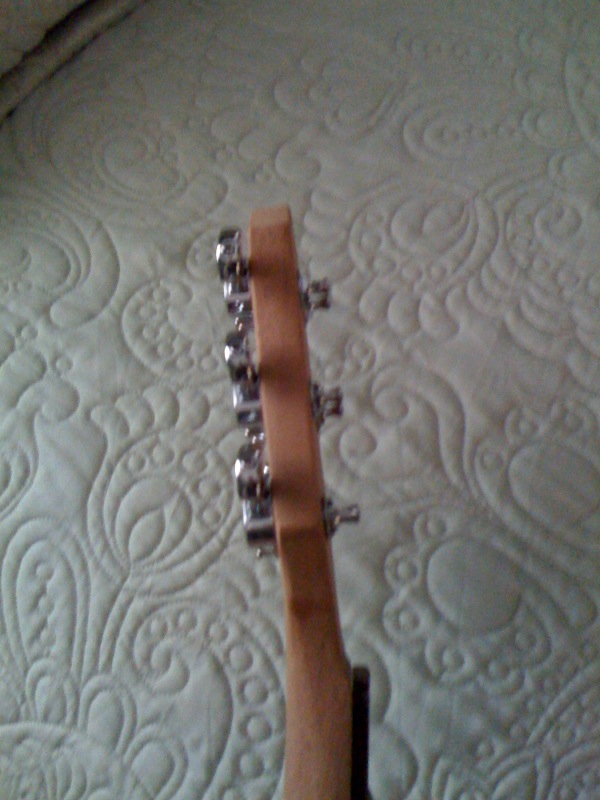 Basic Guitar Building You will need to angle the headstock back at 13