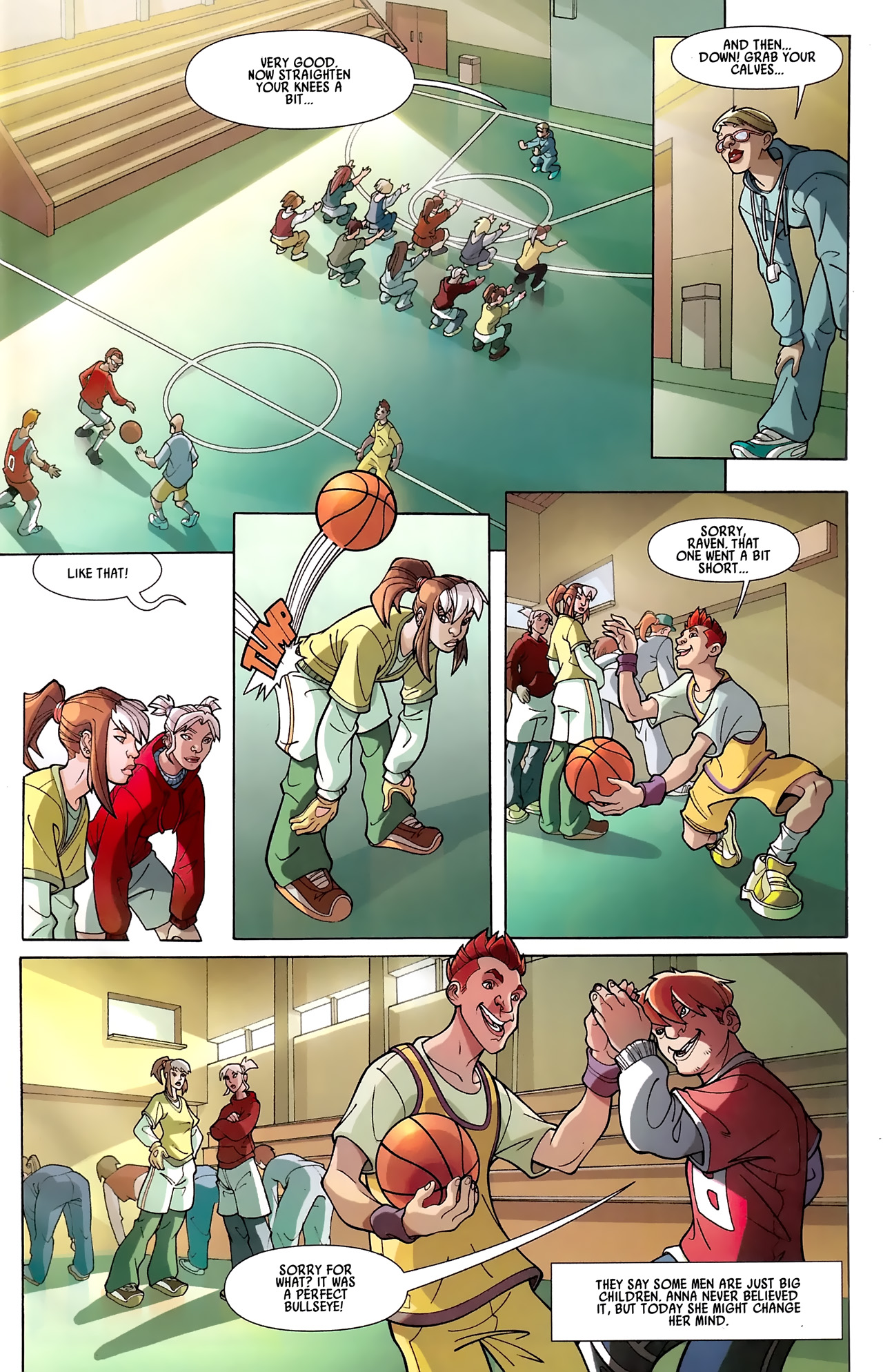 Read online X-Campus comic -  Issue #3 - 7