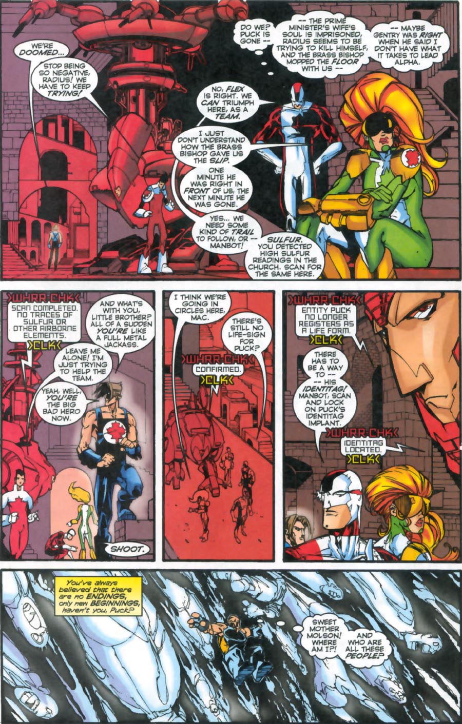 Read online Alpha Flight (1997) comic -  Issue #16 - 17