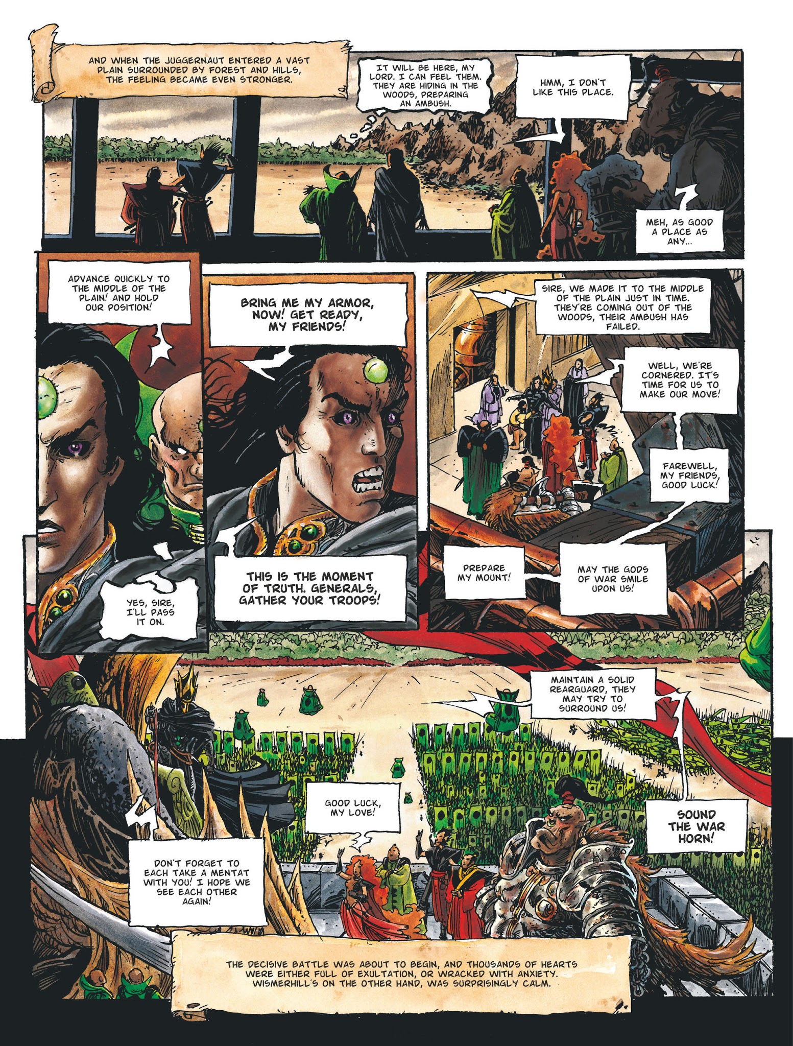 Read online The Black Moon Chronicles comic -  Issue #10 - 15