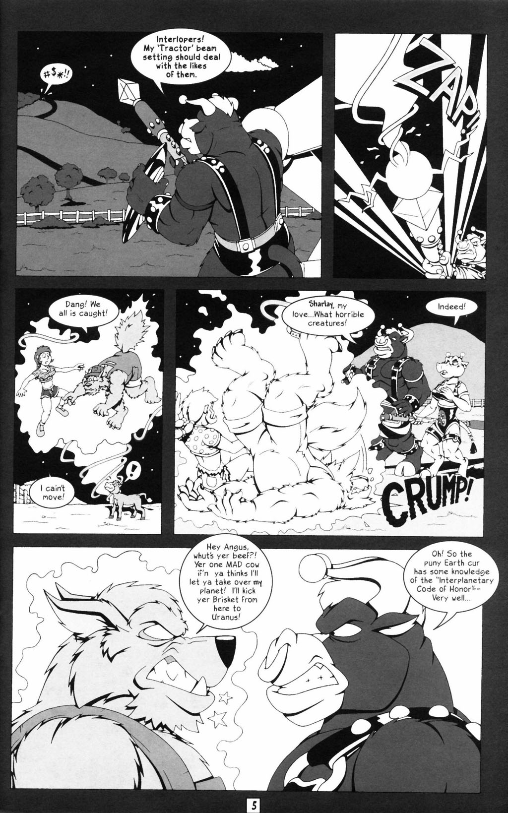 Read online Bubba the Redneck Werewolf comic -  Issue #6 - 7