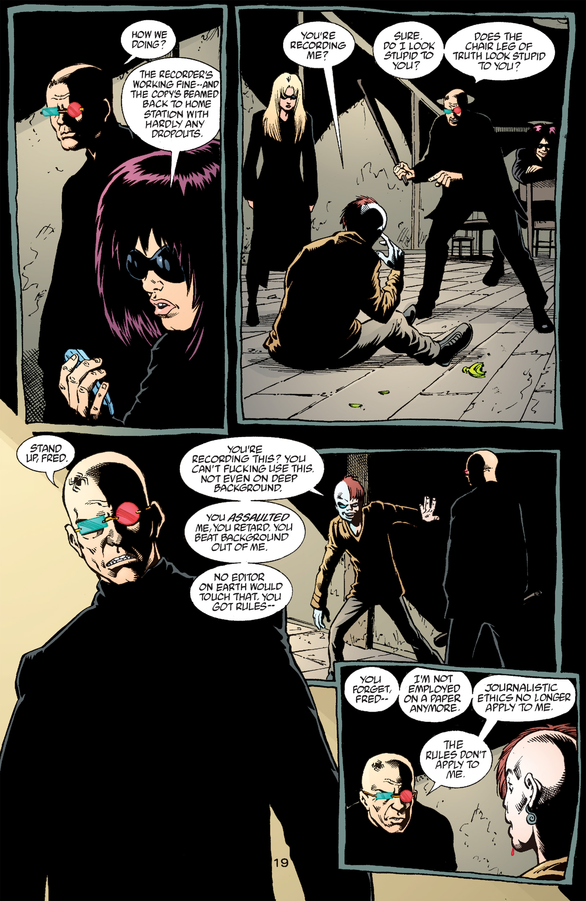 Read online Transmetropolitan comic -  Issue #50 - 20