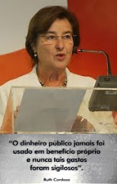 Recado de Ruth Cardoso à sua malfeitora Dilma Doussie